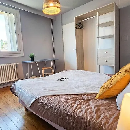 Apartment La Comete 4 Bedroom Wifi Tv Saint-Etienne (Loire)