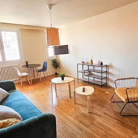 La Comete 4 Bedroom Wifi Tv Apartment Saint-Etienne (Loire)