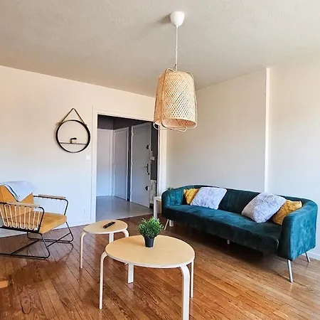 La Comete 4 Bedroom Wifi Tv Apartment Saint-Etienne (Loire)